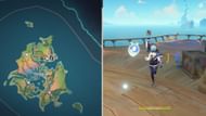 A Toast to Windy Lands location (Image via HoYoverse)